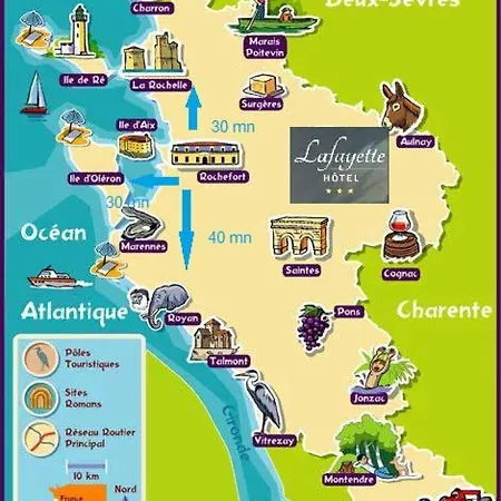 Logis Lafayette France Rochefort (Charente-Maritime)